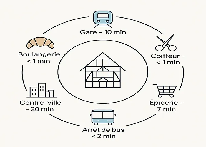 Διαμέρισμα Moderne Et Spacieux, A 10 Min De La Gare *